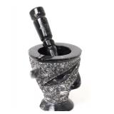 Lot 104 Lovely Fossil Mortar and Pestle, Orthoceras Fossils