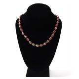 Lot 127 Brilliant Chinese Cloisonne Bead Necklace