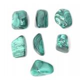 Lot 209 Group of Seven Malachite Pieces