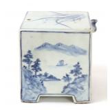 Lot 285 Beautiful Large Korean Blue & White Water Dropper
