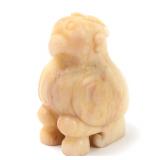Lot 303 Chinese Hardstone Bird Figurine