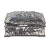 Lot 327 Decorated Chinese Metal Box