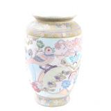 Lot 354 Lively Kiln Art Vase, Bird & Flowers
