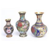 Lot 401 Assorted lot of Cloisonne Enamel Vase