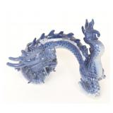 Lot 416 Chinese Porcelain Blue & White Dragon