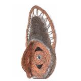 Lot 430 Avian Shaped Yam Mask, PNG