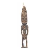 Lot 433 Tall PNG Painted Wood Spirit Figure
