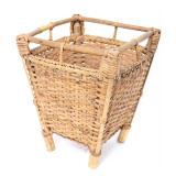 Lot 439 Lovely Bamboo & Rattan Woven Basket