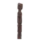 Lot 458 African Wood Carved Mourning Figure