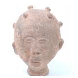 Lot 461 Handsome African Memorial Terracotta Head