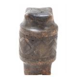 Lot 463 African Wood Carved Kuba Box