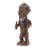 Lot 467 Bearded Bembe Ancestorial Figure, (Bimbi) early 20th c.
