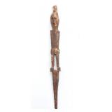 Lot 468 19th C. Dayak Guardian Figure