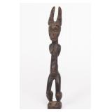 Lot 471 African Dan Wood Carved Woman