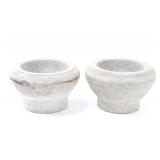 Lot 478 Nice Pair of Stone Carved Mortars