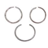 Lot 120 Group of Three Medieval Incised Bracelets