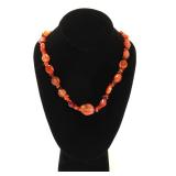 Lot 122 Gorgeous All Natural Amber Beaded Necklace