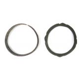 Lot 141 Peasant Wear Bronze Cuff & Celtic Geometric Bracelet