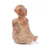 Lot 169 Pre-Columbian Nayarit Chinesco Terracotta Seated Figure