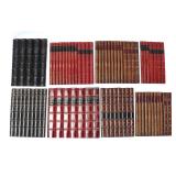 Lot 239 Faux Painted Book Spines (8)