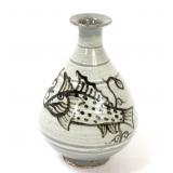 Lot 288 Beautiful Korean Ceramic Green Glazed Vase