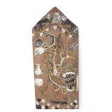 Lot 53 Indonesian Kris Display Board