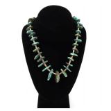 Lot 92 Beautiful Turquoise, Shell & Coral Necklace