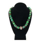 Lot 98 Gorgeous Green Aventurine Beaded Necklace