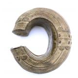 Lot 137 Baule Bronze Currency Anklet
