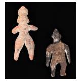 Lot 158 2 Jalisco Pre-Columbian Figures, 100 BCE - 250 CE
