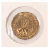 Lot 163 California 12 Gold Penny, 1858