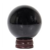 Lot 211 Beautiful Perfectly Polished Obsidian Sphere, 192g