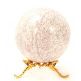 Lot 225 Gorgeous Petrified Wood Sphere on Stand