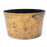 Lot 288 Vintage Embossed Japanese Brass Bowl