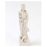 Lot 345 Chinese Blanc de Chine Guanyin