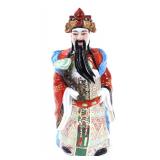 Lot 347 Chinese Porcelain Statue of General Kwan