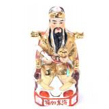Lot 348 Chinese Porcelain Statue of a General