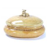 Lot 365 Chinese Porcelain Foo Lion Lidded Pot