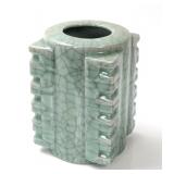 Lot 371 Chinese Celadon Glazed Porcelain Vase