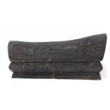 Lot 380 Chinese Wood Carved Incense Holder & Burner