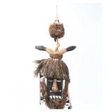 Lot 430 Wonderful Wood Carved Eccentric Mask, PNG