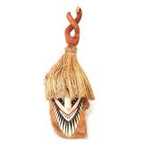 Lot 433 Tall Wood Carved Melanesia Dance Mask