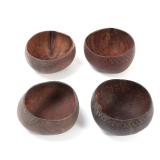 Lot 444 Group of Four Filipino Coconut Bowls