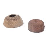 Lot 451 Two Hand Made Filipino Hats