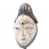 Lot 460 Wood Carved African Punu Mask