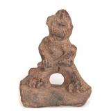 Lot 486 African Gnome-Like Terracotta Figure, Bura Peoples