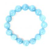Lot 524 Beautiful Aquamarine Beaded Bracelet
