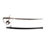 Lot 14 German Infantry Sword w Scabbard