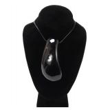 Lot 103 Large Amber Pendant Necklace