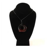 Lot 113 Beautiful Amber Avian Pendant